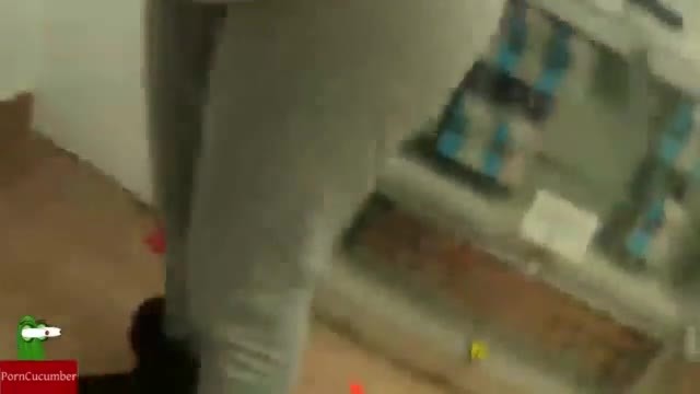 Young couple touching each other in the bathroom with happy fucking iv 70